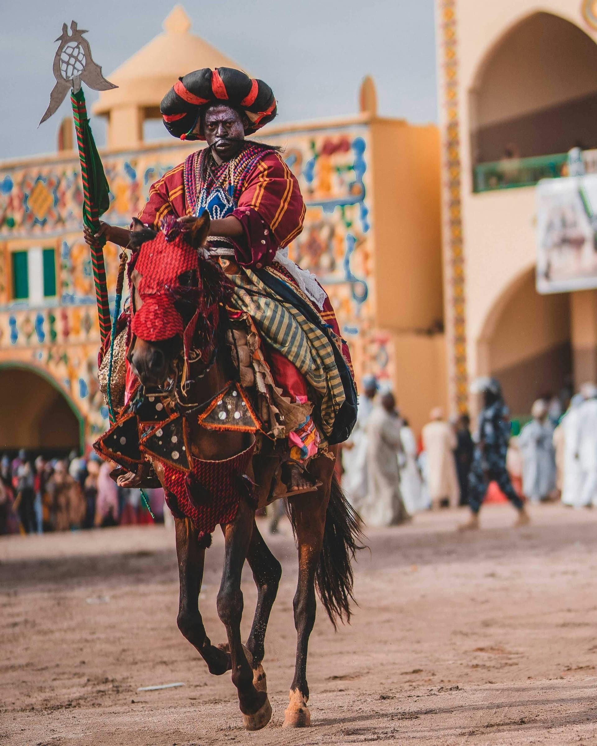 Local artisan demonstrating traditional weaving techniques